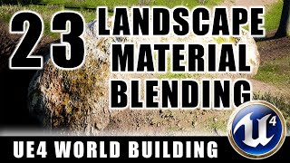 Landscape Material Blending With Runtime Virtual Textures - Building Worlds In Unreal - Episode 23