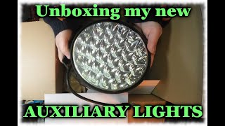 Unboxing. Purelux 9110 Unlimited Gen3 auxiliary lights.