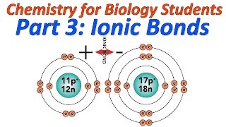 Basic Chemistry for Biology Part 3: Ionic Bonding