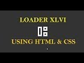 How to make Loader XLVI Using Only HTML & CSS - CodeWithTanmay