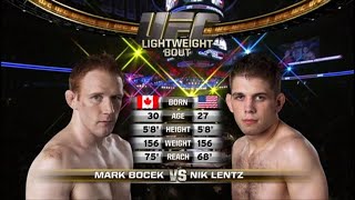 Mark Bocek vs Nik Lentz