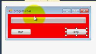 how to make a progress bar in visual basic 2010