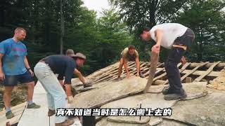 荒野建造：男人在阿尔卑斯山改造百年石屋，舒服的住一年！第2集.