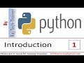 Python Tutorial - Part 1 - Introduction | Python for Beginners | Learn Python