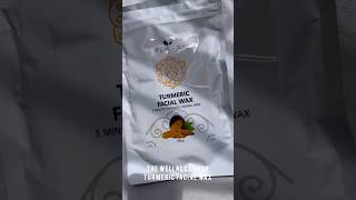 Painless Facial hair removal with The Wellness Turmeric facial Wax #facialwaxing #painlesswaxing