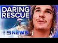 Australian man risks life to rescue stranger in Bali | Nine News Australia