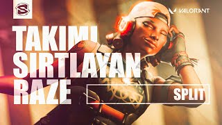 TAKIMI SIRTLAYAN RAZE | SPLIT RAZE RANKED