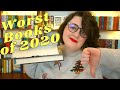 The Worst (and Most Disappointing) Books I Read in 2020