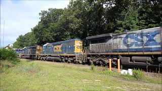 Sounds like signal problems on the Boston Line. I-020 \u0026 M-426 with SD40's Saturday August 19, 2023