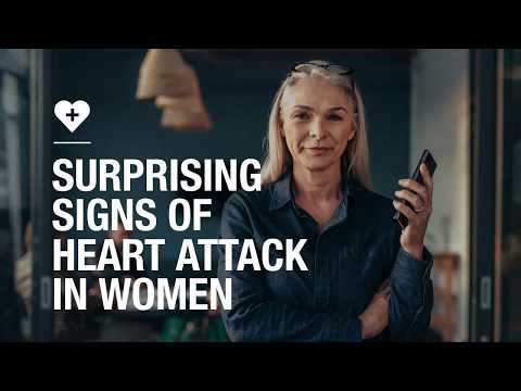 Surprising signs of heart attack in women