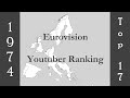 Youtube's Ranking - Eurovision 1974