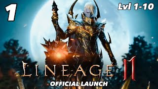 LINEAGE 2M | iOS | Official Launch | English version | Gameplay Walkthrough Part 1