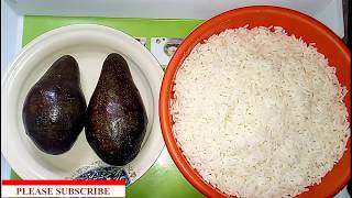 Avocado Rice Recipes ( very tasty )