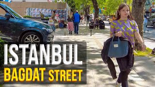 Walking in Istanbul BAGDAT street | Istanbul Walking tour 2022 (📽⁴ᴷ⁶⁰)