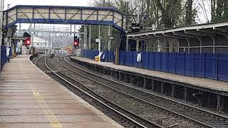 66760 passing through Reading West with Diverted steel