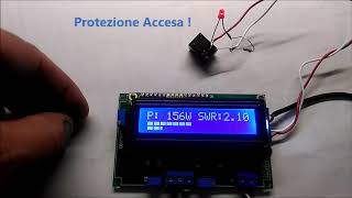 Testing ROS protection for 500 watt HF Amplifier Home Made