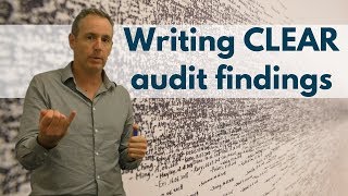 How to write a CLEAR audit finding statement