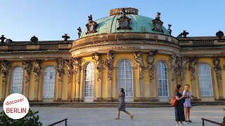 [4K] Sanssouci Palace, Chinese House and Neptune Grotto Potsdam - Berlin + Potsdam bike tour #5