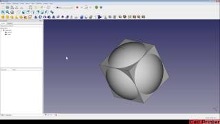 Freecad Tutoriel 10-Bien débuter:  Opérations Booléennes