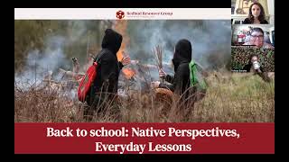 90 minute: Teacher Professional Development: Native Perspectives, Every Day Lessons