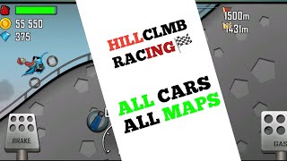 Hill Climb Racing - FIRE TRUCK inCOUNTRYSIDE Rescue Mission - POLICECAR on FIRE GamePlay