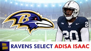 Adisa Isaac Selected By Baltimore Ravens Pick #93 In 3rd Round Of 2024 NFL Draft