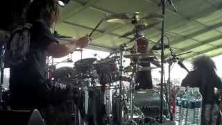 Battlecross Kevin Talley Drum Cam War Ensemble Orion 2013 live