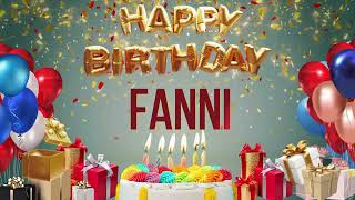 Fanni - Happy Birthday Fanni