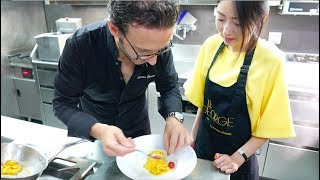 Masterclass at Four Seasons George V Michelin starred Le George 在巴黎四季酒店跟米其林大厨学做面