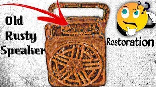 Restoration Old Bluetooth Speaker |Restore old rusty Speaker