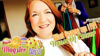 House Of Colour | Color Draping | Getting My Colors Done | Vlogster Day 3 Day In The Life