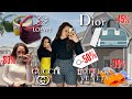 Woodbury Common LUXURY OUTLET Shopping Vlog ft. Gucci, Dior, Fendi etc