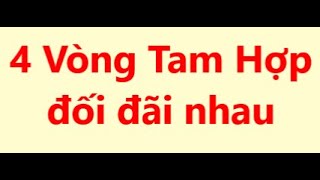 4 vòng Tam hợp đối đãi nhau - Tử vi nghiệm lý căn bản