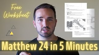 Matthew 24 Summary in 5 Minutes - Quick Bible Study