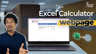 Incredibly EASY way to embed your Excel file on a website (will be interactive)