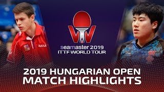 Xu Xin/Liang Jingkun vs Pavel S./Tomas P. | 2019 Hungarian Open Highlights (R16)