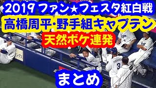 2019 ドラゴンズ ファンフェスタ紅白戦、野手チームキャプテン高橋周平ハイライト！