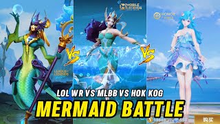Kadita VS Doria VS Nami Hero Skill Effect Comparison Ultra HD MLBB VS HOK KOG VS LOL WR