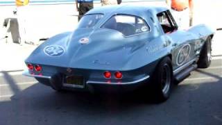 Vic Edelbrock in his Corvette Z06 at '09 Monterey Historics.