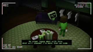Vee and Veronica cctv recording (with sounds; READ DESC)