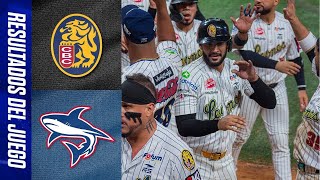 Resumen del juego Leones del Caracas vs Tiburones de La Guaira | 17 de diciembre 2024