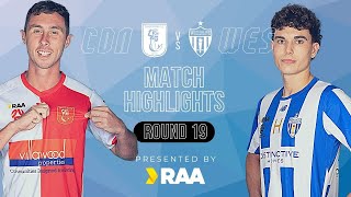 RD19 #RAANPLSA 2023 Highlights | Croydon FC v West Adelaide