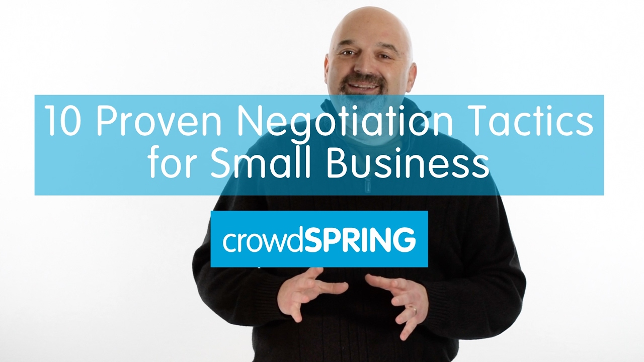 10 Proven Negotiation Strategies And Tactics For Small Business - YouTube