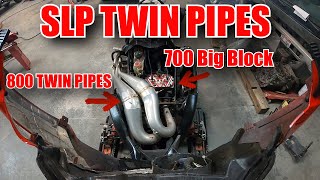 800 DRAGON SLP TWIN PIPES on a 700 BIG BLOCK!??