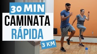 🔥CAMINATA RÁPIDA 3 Kilómetros🔥// Cardio sin saltos // Pierde grasa caminando | Sergio Orduz