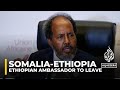 Somalia-Ethiopia row: Somalia orders Ethiopian ambassador to leave