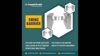 Swing Barrier | SBTL 8000 Indoor Speed Gate Series Swing Barrier for Physical Access Control System