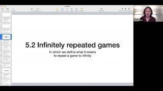 CS825 lecture 5.2 - Infinitely repeated games