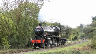 LMS Stanier Mogul 2968 test run SVR plus 43106 and 75069