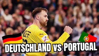Deutschland vs Portugal Handball Länderspiel 2024